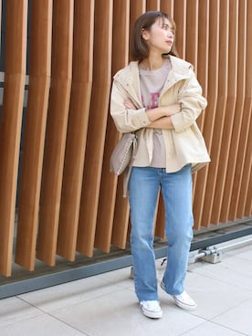 SocialGIRLさん（レディース・160cm）の春コーディネート