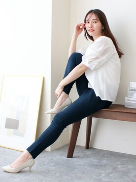 SocialGIRLさん（レディース・164cm）の春コーディネート