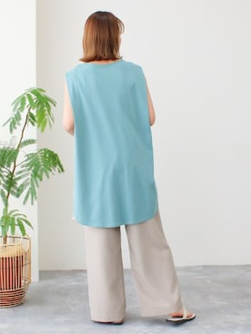 SocialGIRLさん（レディース・160cm）の夏コーディネート