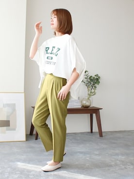 SocialGIRLさん（レディース・160cm）の春コーディネート