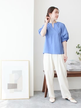 SocialGIRLさん（レディース・160cm）の夏コーディネート