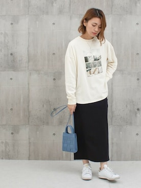 SocialGIRLさん（レディース・160cm）の春コーディネート