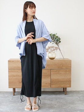 SocialGIRLさん(レディース・165cm)の夏コーディネート