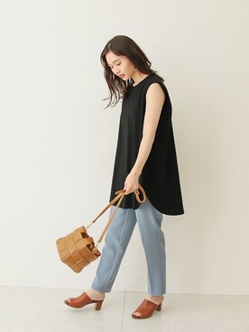 SocialGIRLさん（レディース・164cm）の夏コーディネート