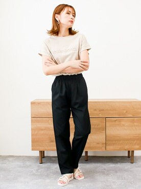 SocialGIRLさん（レディース・160cm）の夏コーディネート