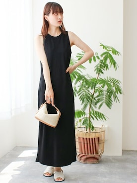 SocialGIRLさん（レディース・165cm）の夏コーディネート