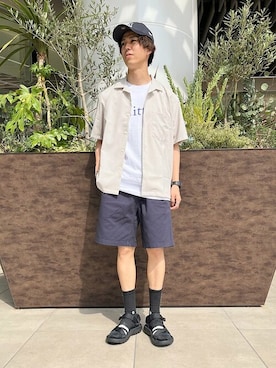 岡部さん(メンズ・175cm)の春コーディネート