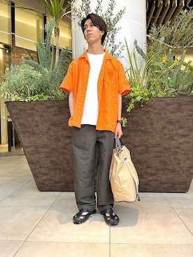 岡部さん（メンズ・175cm）の夏コーディネート