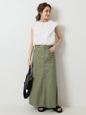 Moeriさん（レディース・160cm）の春コーディネート