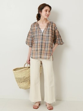 Moeriさん（レディース・160cm）の夏コーディネート