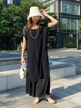 Moeriさん（レディース・160cm）の夏コーディネート