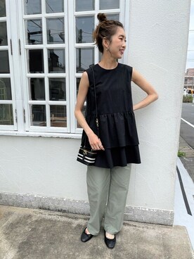 Moeriさん（レディース・160cm）の夏コーディネート