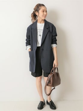 Moeriさん（レディース・160cm）の秋コーディネート