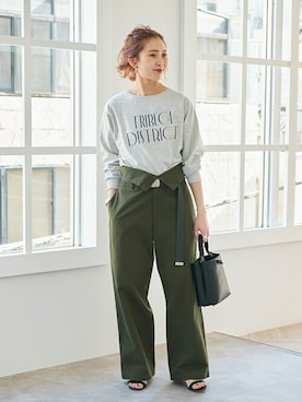 「Spick & Span（スピックアンドスパン）のアイテム」を使った、Moeriさん（レディース・160cm）の冬コーディネート