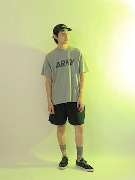 WAIPERさん（メンズ・186cm）の夏コーディネート