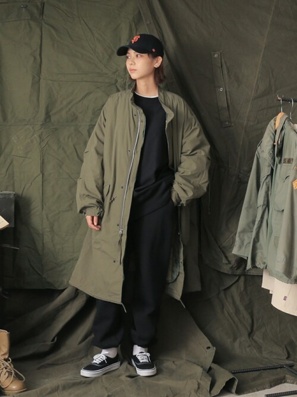 M-65 フィッシュ テール パーカー フルセット 初期型 WAIPER.inc