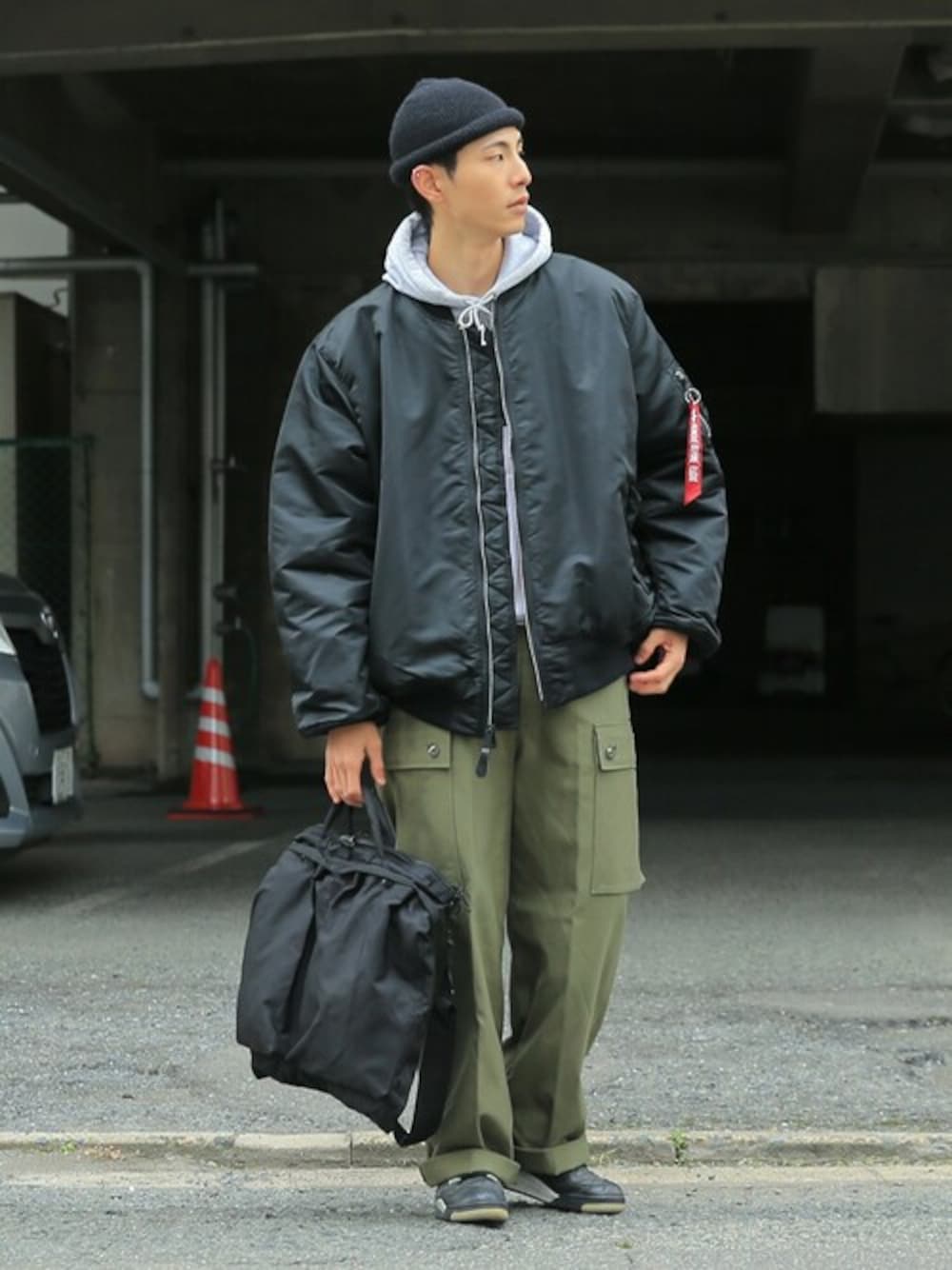 ALPHA アルファ 20004 MA-1 フライトジャケット JAPAN FIT BIGサイズを