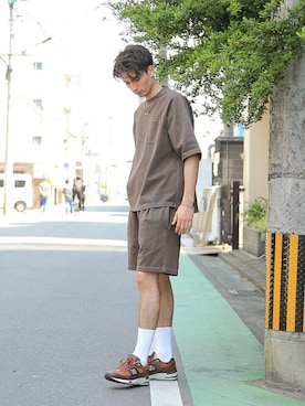 WAIPERさん（メンズ・180cm）の春コーディネート