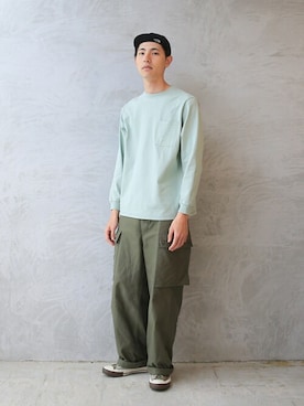 WAIPERさん（メンズ・186cm）の春コーディネート