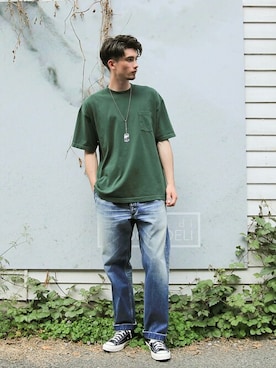 WAIPERさん（メンズ・180cm）の春コーディネート