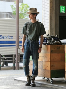 WAIPERさん(メンズ・180cm)の春コーディネート