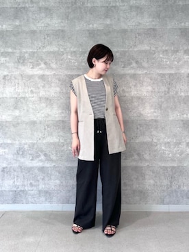 shimaさん（レディース・157cm）の夏コーディネート