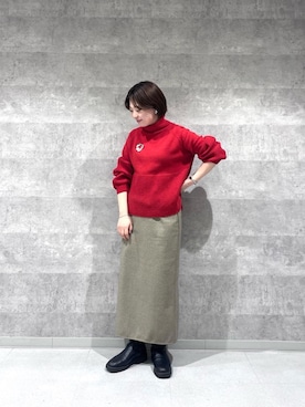 「タートル」｜shimaさん（レディース・157cm）の冬コーディネート