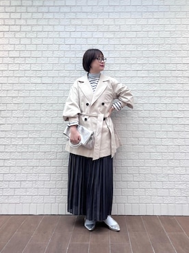 shimaさん（レディース・157cm）の冬コーディネート