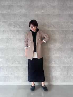 「セットアップ‎」｜shimaさん（レディース・157cm）の秋コーディネート