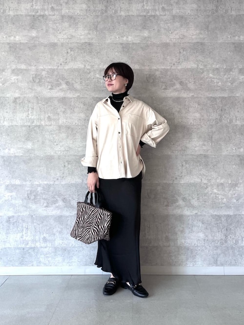 セール】リバーフェイクスエードオーバーシャツ（シャツ/ブラウス