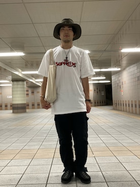 ヨネさんの（Supreme  | シュプリーム）を使ったコーディネート