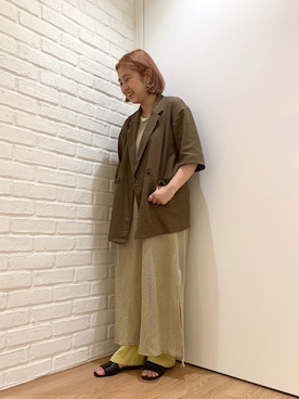 「NICAL（ニカル）のアイテム」を使った、ORientalTRafficプレスさん（レディース・159cm）の夏コーディネート