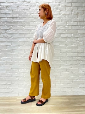 ORientalTRafficプレスさん（レディース・159cm）の夏コーディネート