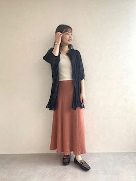 ORientalTRafficプレスさん（レディース・159cm）の秋コーディネート