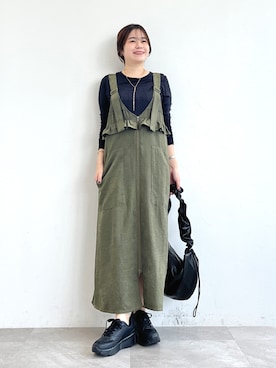 「おとなコーデ」｜「アイテム（シューズ）」を使った、ORientalTRafficプレスさん（レディース・158cm）の秋コーディネート