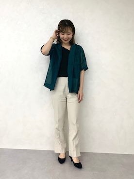 ORientalTRafficプレスさん（レディース・159cm）の秋コーディネート