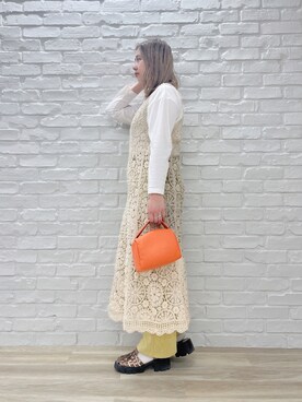 ORientalTRafficプレスさん(レディース・159cm)の春コーディネート