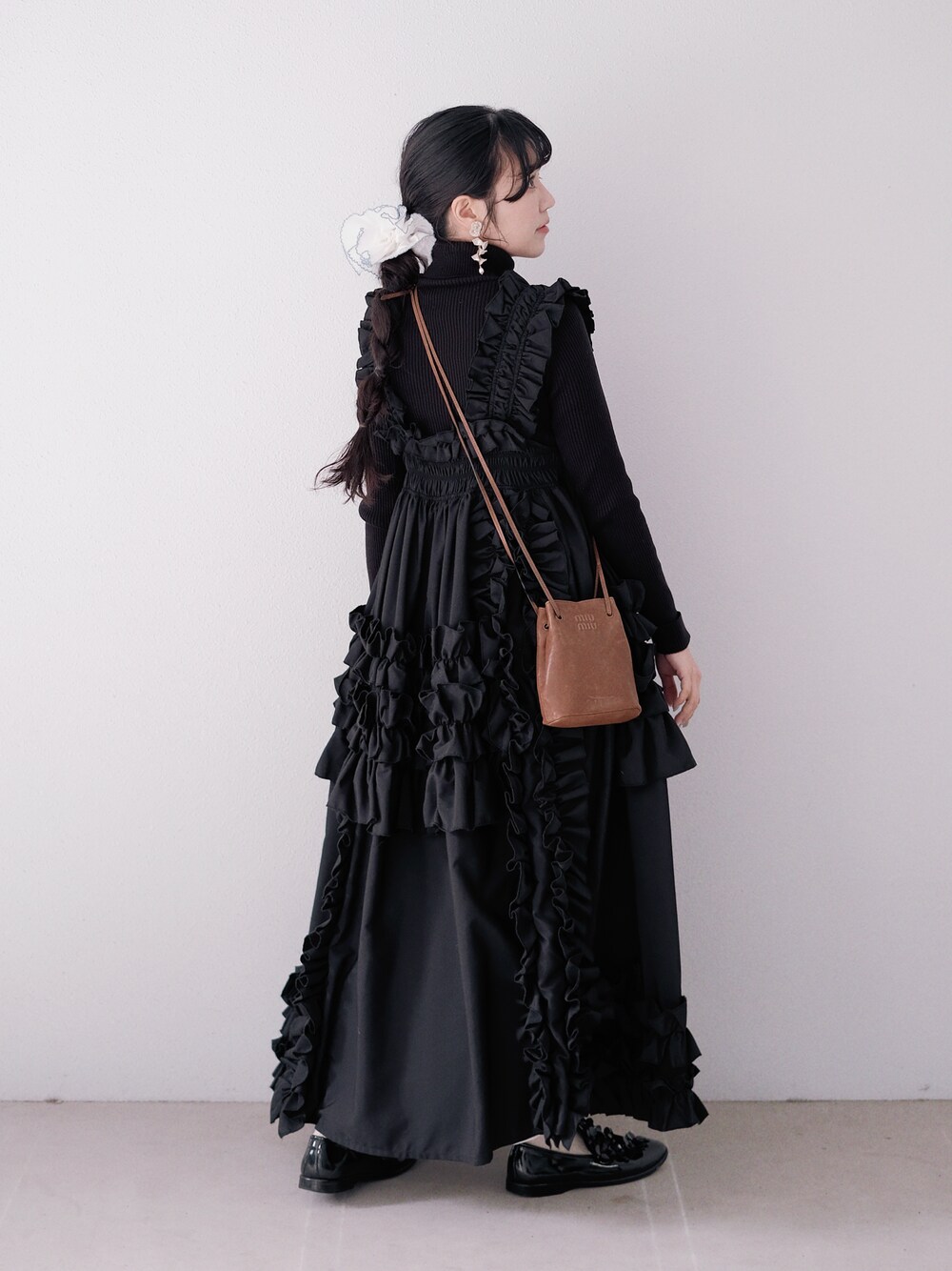 PERNA（ペルナ）の「ホイップランダムフリルワンピース（ワンピース