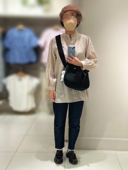 Kastane - 新品¥6490【Kastane】パフギャザーハイネックチュニックブラウス 1665236400_500.jpg