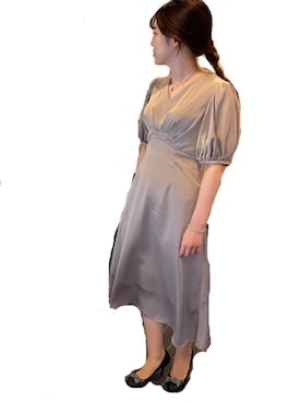 「green label relaxing（グリーンレーベルリラクシング）のアイテム（ピアス（両耳用））」を使った、RIIさん（レディース・164cm）の秋コーディネート