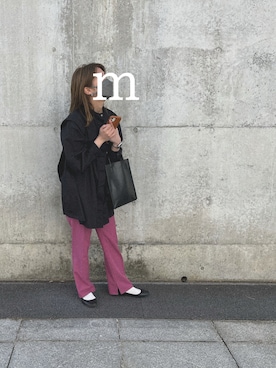 「White Collection（ホワイトコレクション）のアイテム」を使った、maさん（レディース・160cm）の春コーディネート