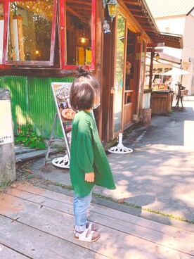 nina⁑sayaさん(キッズ・90cm)の秋コーディネート