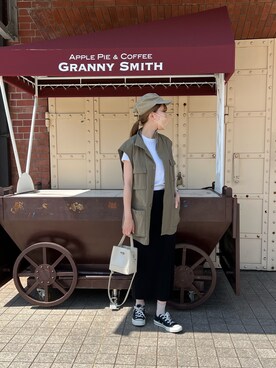 ukapiさん（レディース・158cm）の春コーディネート