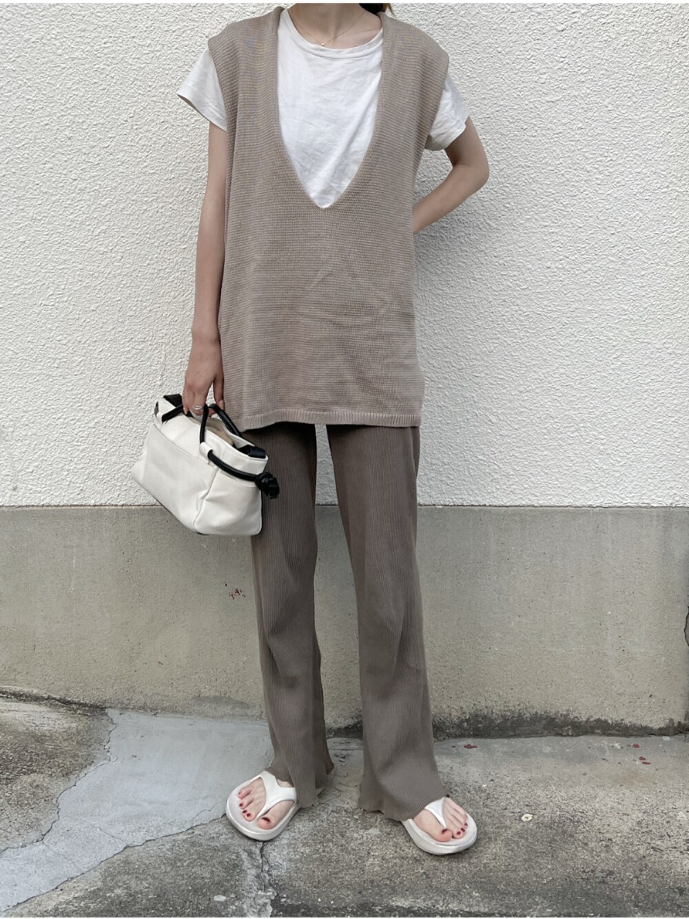 plage（プラージュ）の「【CALUX/キャラクス】NEW RIB パンツ