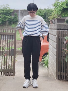 「LAKOLE（ラコレ）のアイテム（アクセサリー）」を使った、NANAEさん（レディース・155cm）の夏コーディネート