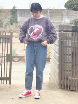 「アイテム（腕時計）」を使った、NANAEさん（レディース・155cm）の秋コーディネート