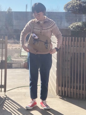 NANAEさん（レディース・155cm）の冬コーディネート