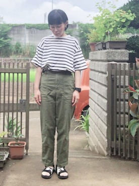 NANAEさん（レディース・155cm）の夏コーディネート