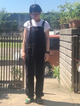 「tiny tiny（ティニーティニー）のアイテム（アクセサリー）」を使った、NANAEさん（レディース・155cm）の夏コーディネート