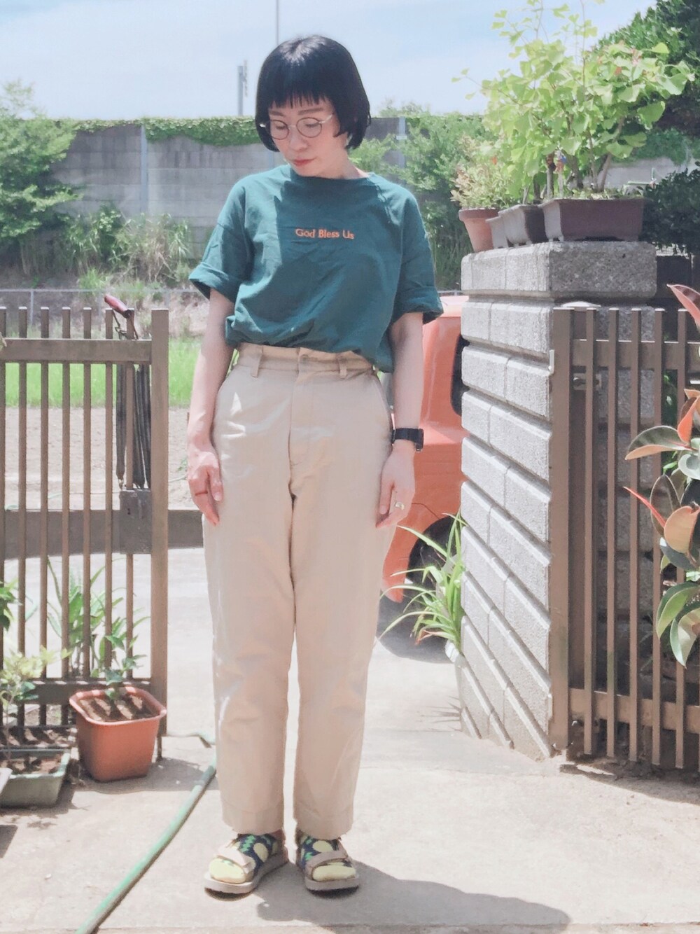 NANAE｜藤井風TシャツのTシャツ/カットソーを使ったコーディネート - WEAR